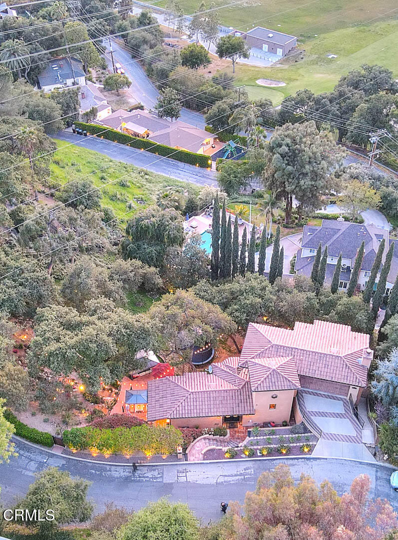 3255 Buckingham Road Glendale, CA 91206 - Photo 69 of 70 Aerial - Front View ( Twilight ) (10 of