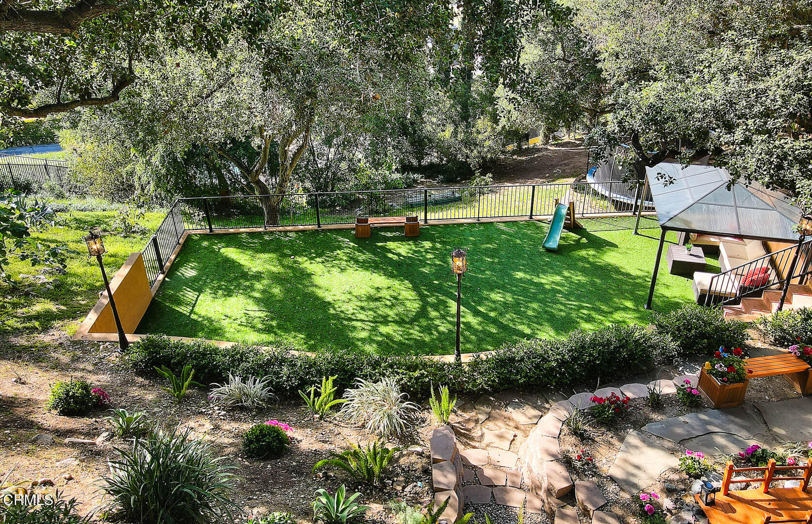 3255 Buckingham Road Glendale, CA 91206 - Photo 9 of 70 Aerial - Backyard (1 of 6)
