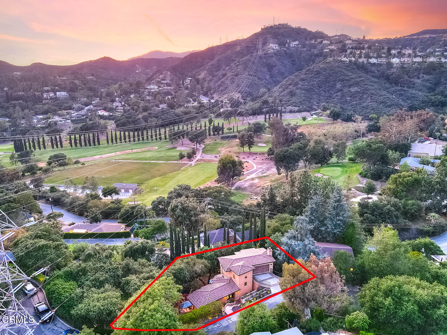 3255 Buckingham Road Glendale, CA 91206 - Photo 10 of 70 Aerial - Front View ( Twilight ) (2 of 1