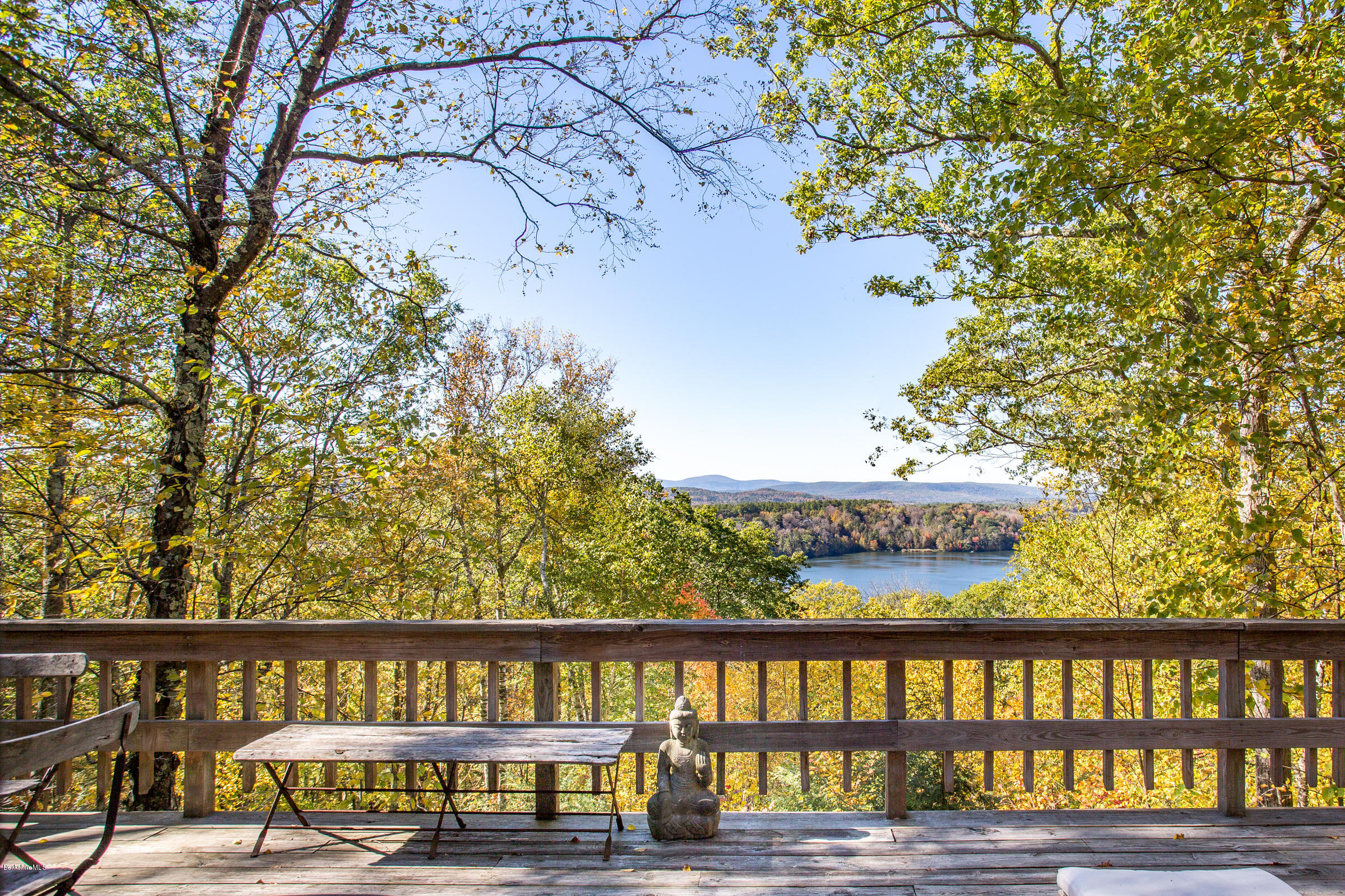 116 Hupi Road Monterey, MA 01245 - Photo 2 of 17 a view of a chairs and table in the balcony