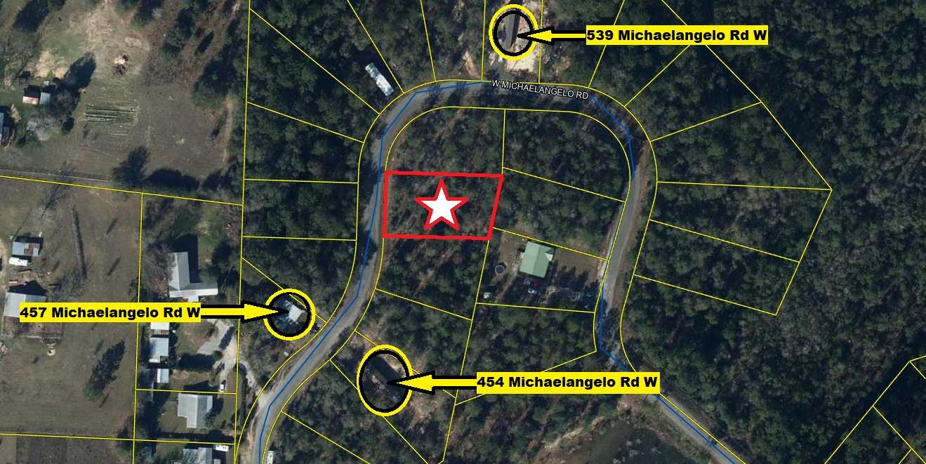 Lot 10 West Michaelangelo Road DeFuniak Springs, FL 32433 - Photo 2 of 4 Aerial 2