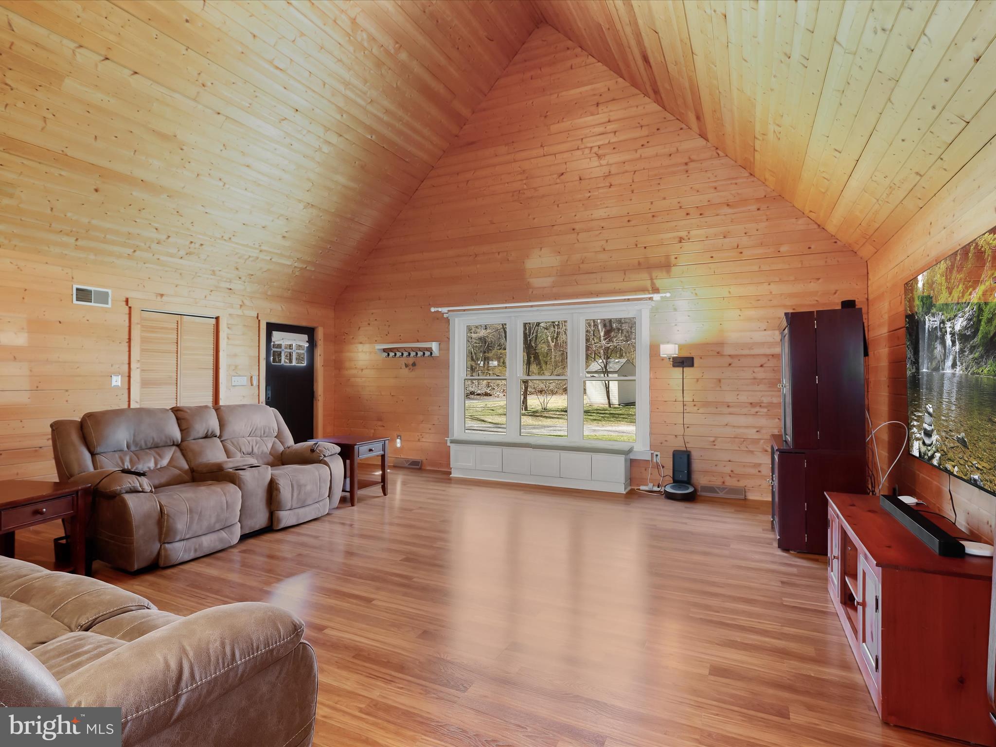 12113 Frederick Road Ellicott City, MD 21042 - Photo 12 of 50 Wood walls and ceiling