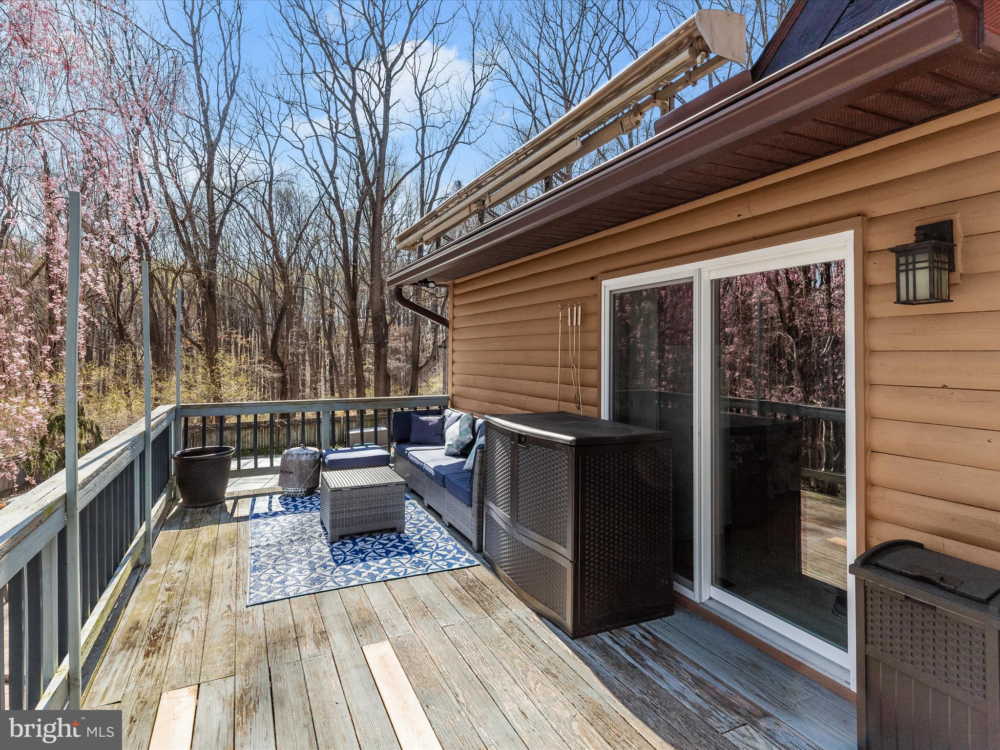 12113 Frederick Road Ellicott City, MD 21042 - Photo 36 of 50 Deck with wooded view