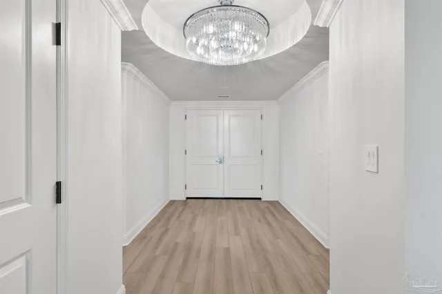 a view of wooden floor