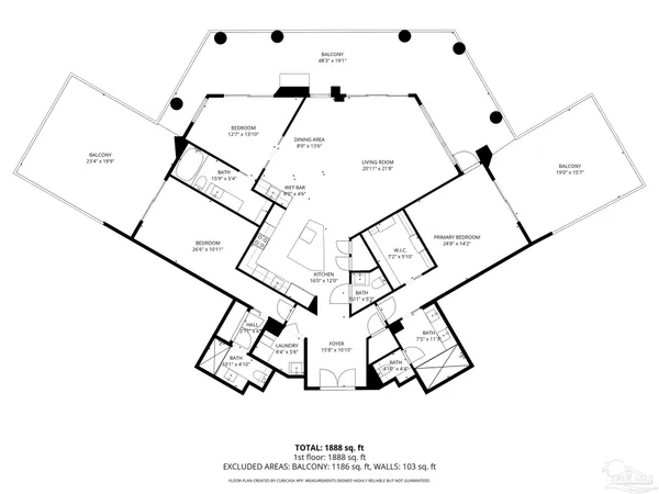 $1,790,000 | 1 Portofino Drive, Unit 507, Pensacola Beach, FL 32561