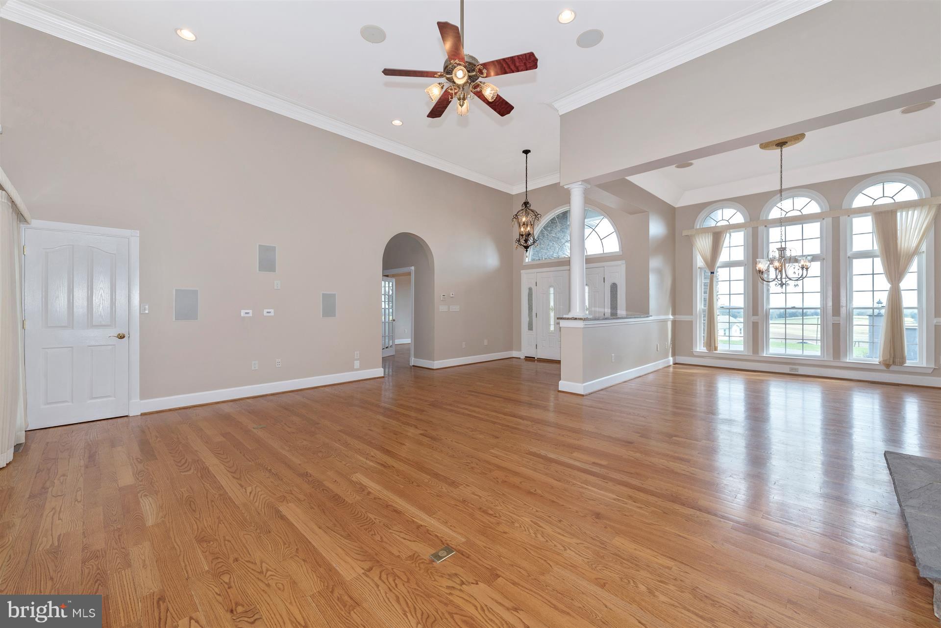 10534 Liberty Road Frederick, MD 21701 - Photo 5 of 49 Living Room with Stone Fireplace