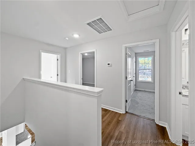 wooden floor in an empty room