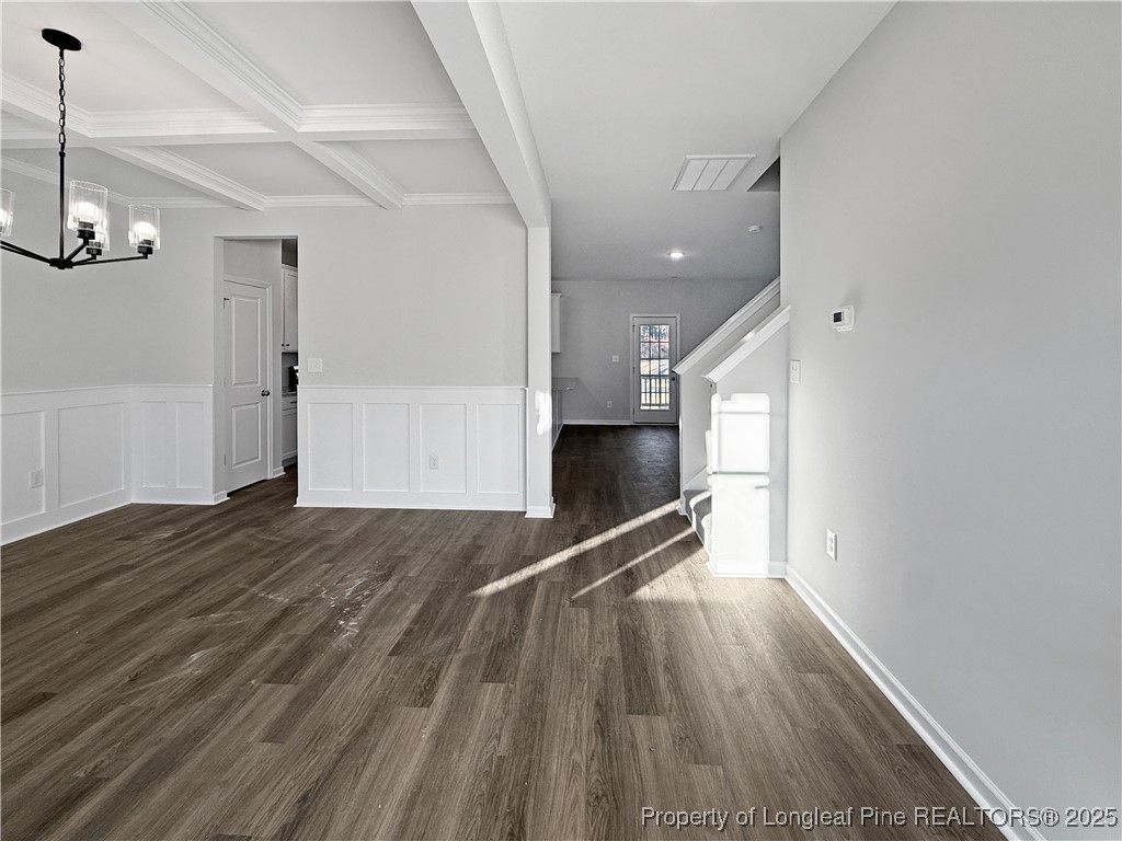342 Flying Bolt Drive Raeford, NC 28376 - Photo 3 of 30 a view of empty room with wooden floor