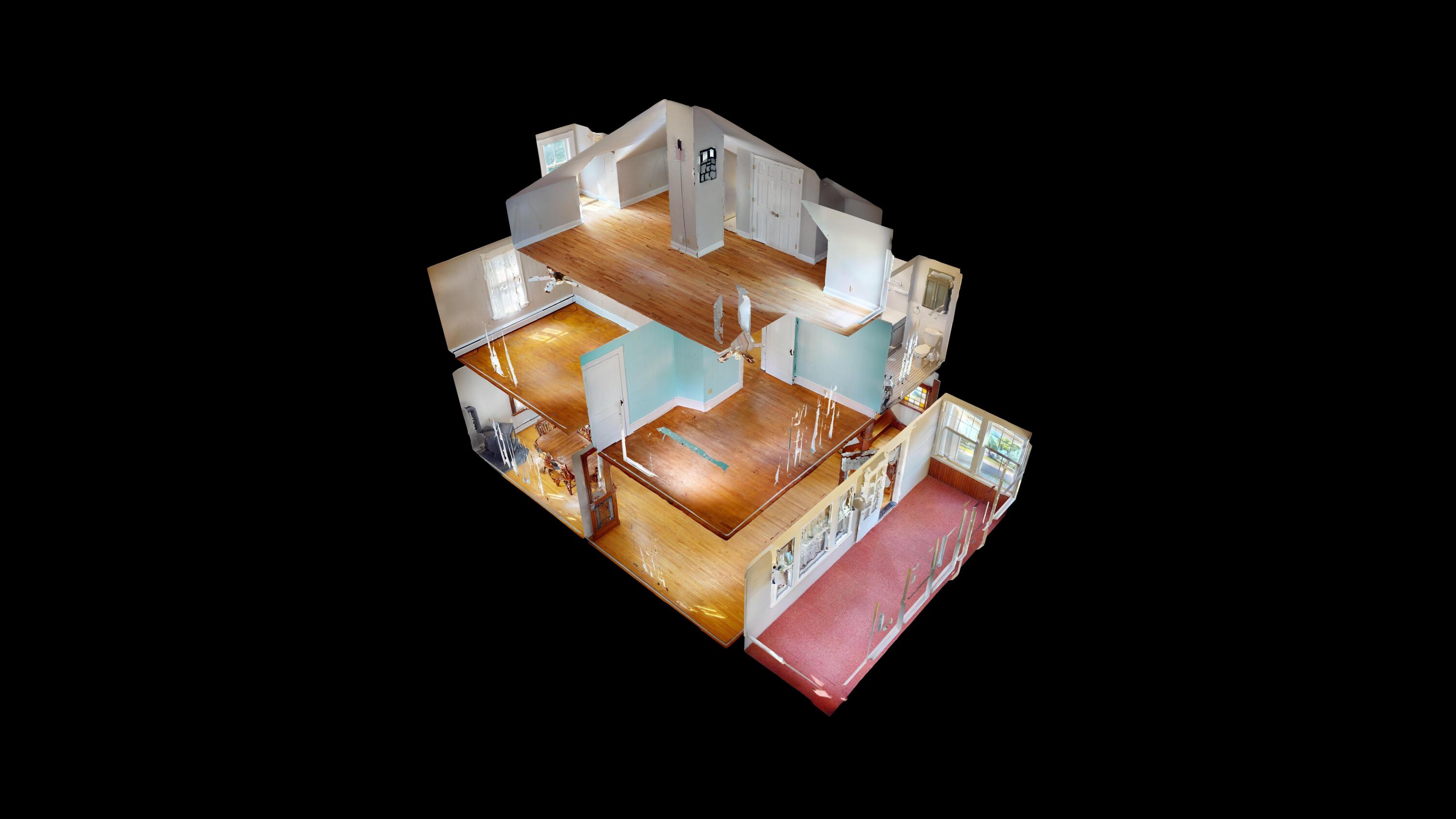 158 Highland Avenue Millinocket, ME 04462 - Photo 27 of 35 158-Highland-Ave-Dollhouse-View