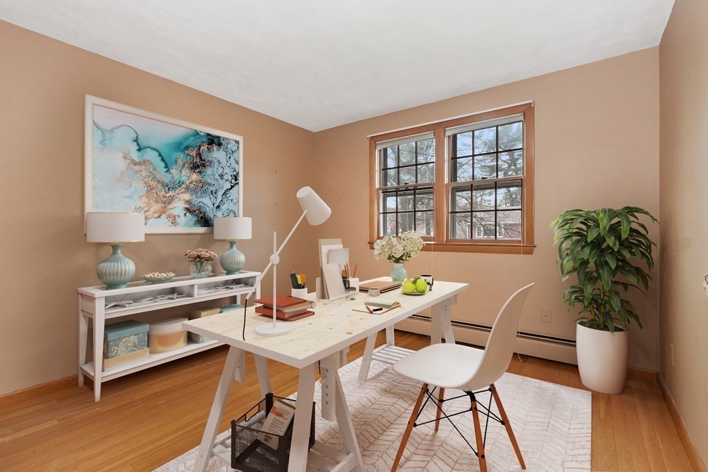 29 Taft Avenue Beverly, MA 01915 - Photo 14 of 41 a workspace with furniture window and wooden floor