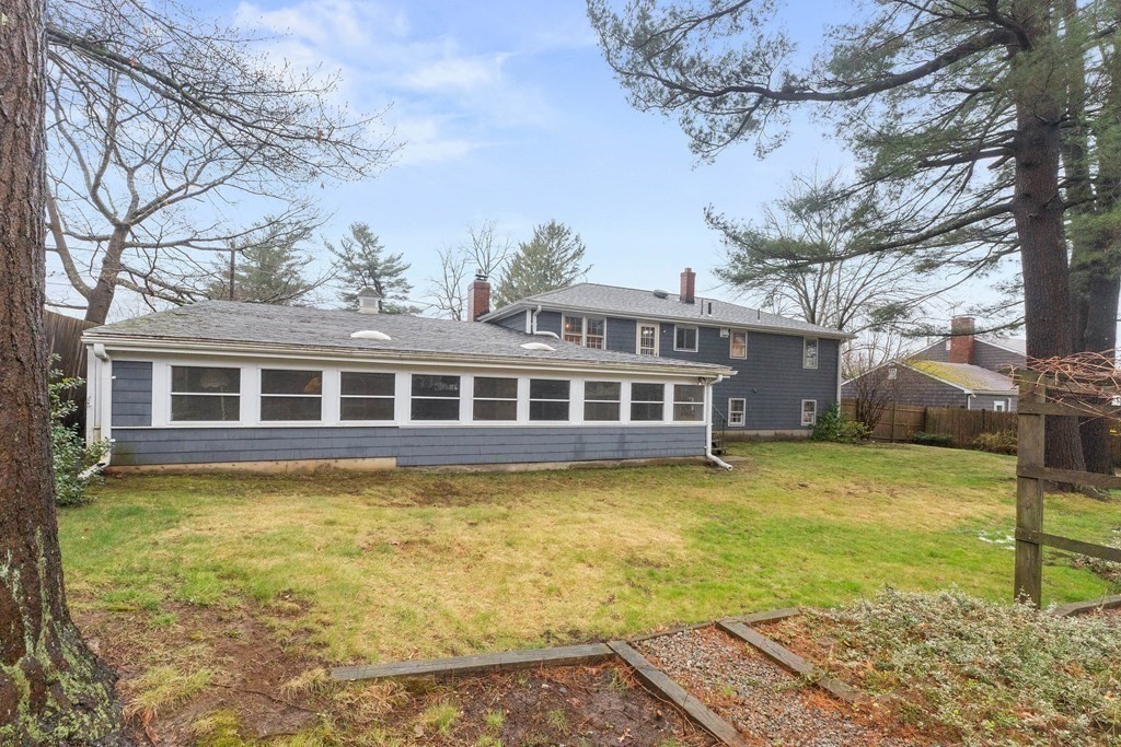 29 Taft Avenue Beverly, MA 01915 - Photo 39 of 41 a view of a house with pool and trees in the background