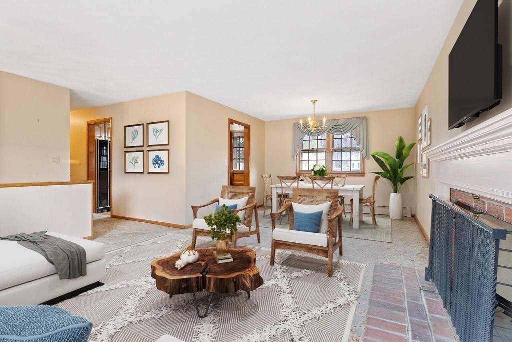 29 Taft Avenue Beverly, MA 01915 - Photo 5 of 41 a living room with furniture a window and a flat screen tv