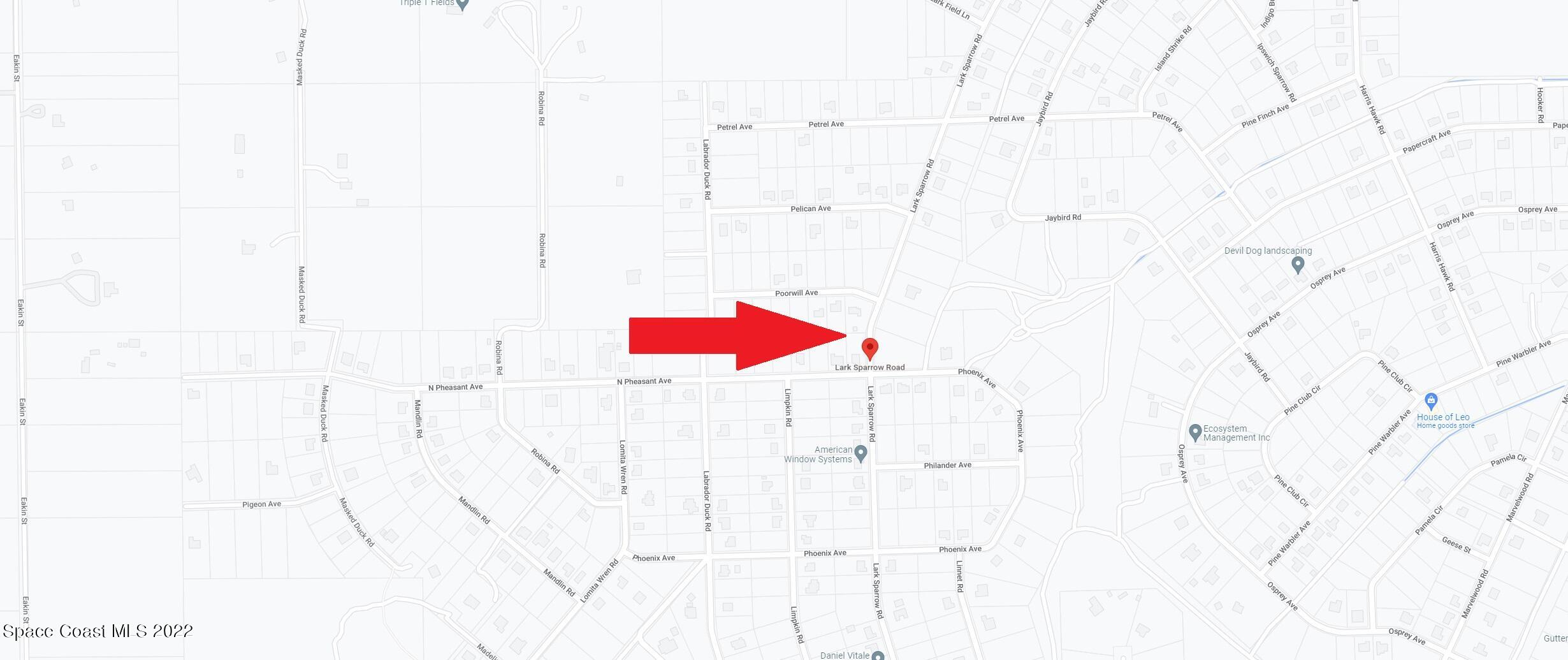 0 Lark Sparrow Road Weeki Wachee, FL 34614 - Photo 5 of 5 street map