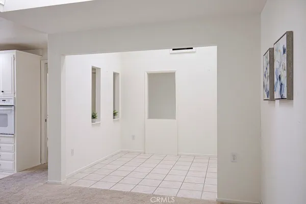 a view of a small space