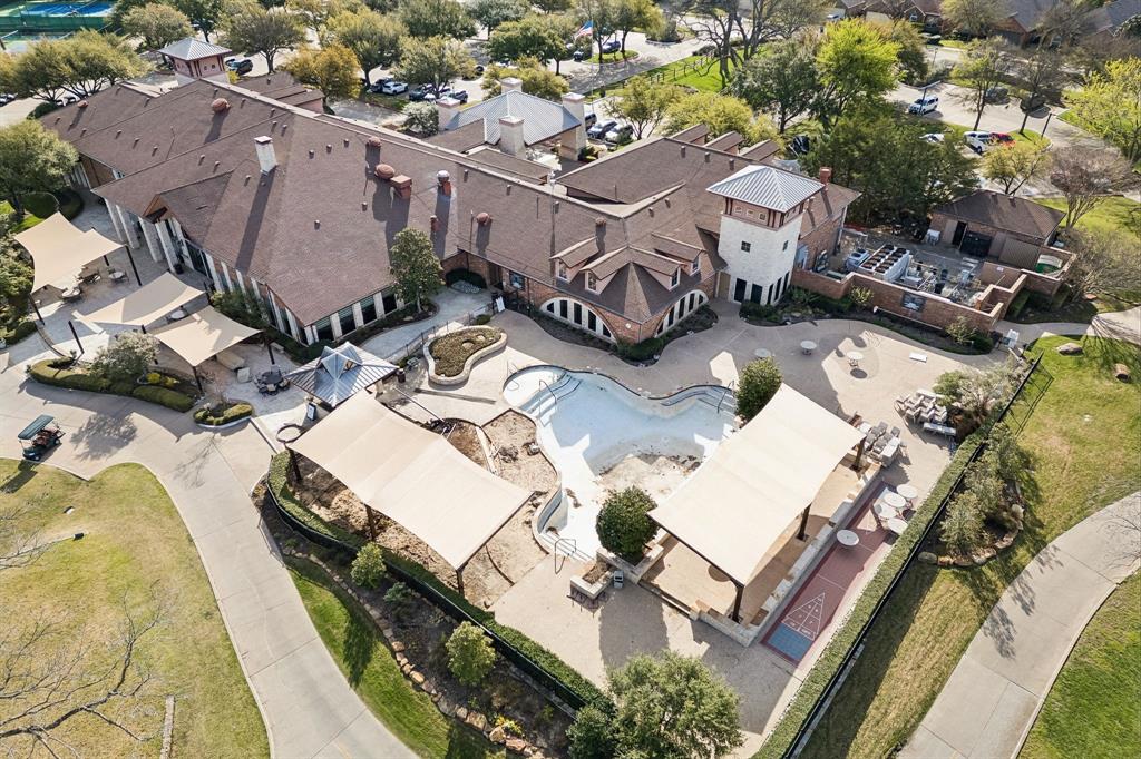 676 Scenic Ranch Circle Fairview, TX 75069 - Photo 24 of 30 an aerial view of a house with a garden