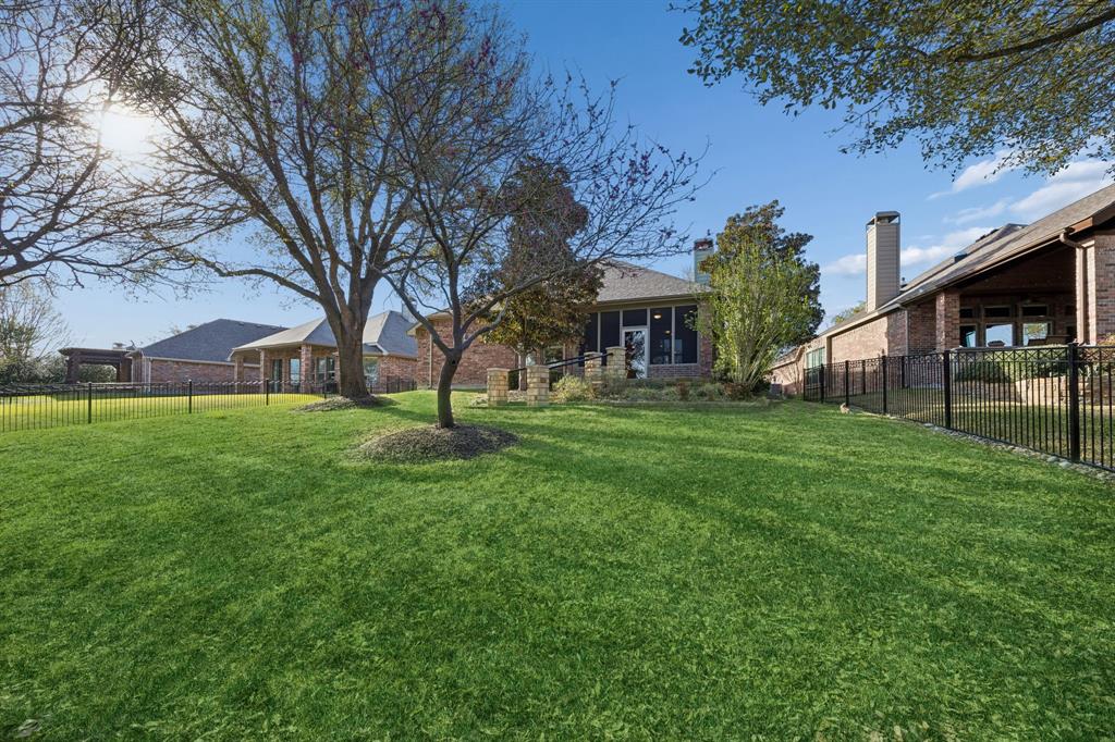 676 Scenic Ranch Circle Fairview, TX 75069 - Photo 30 of 30 a view of house with backyard