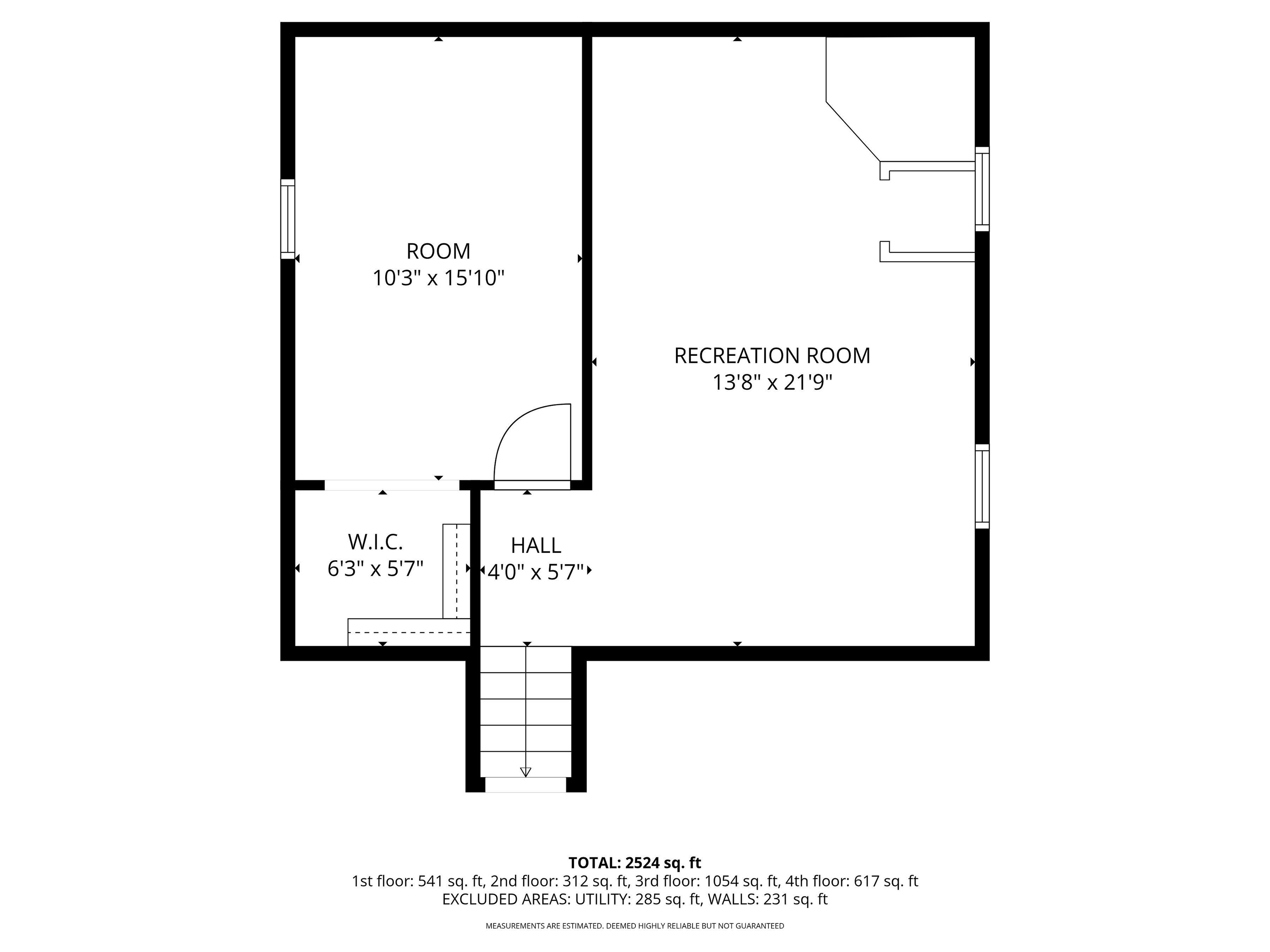 3325 Strand Road Duluth, MN 55803 - Photo 32 of 33 View of room layout- 4th level.