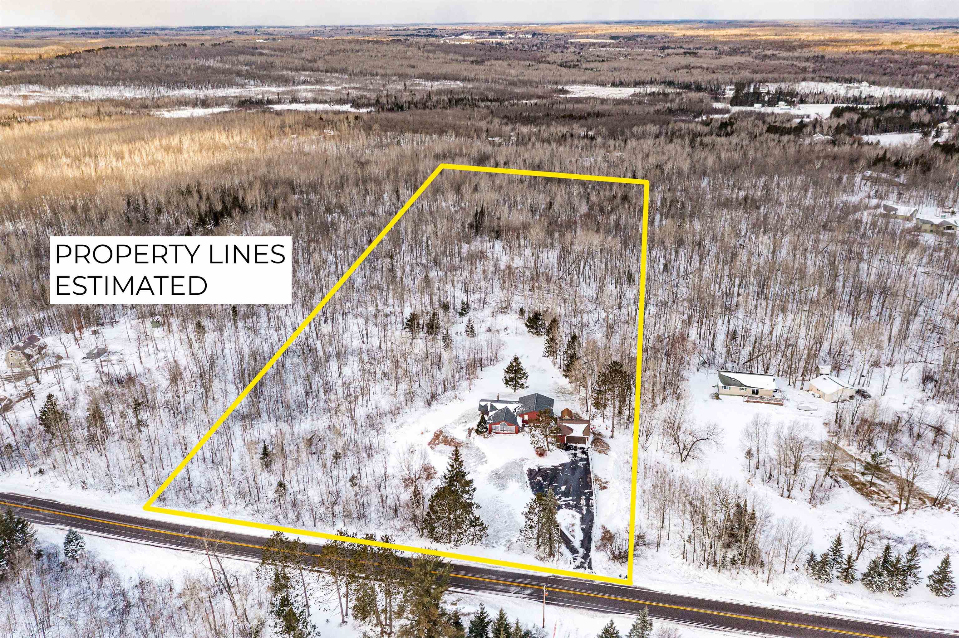 3325 Strand Road Duluth, MN 55803 - Photo 6 of 33 View of property with approximate property's boundaries outlined.