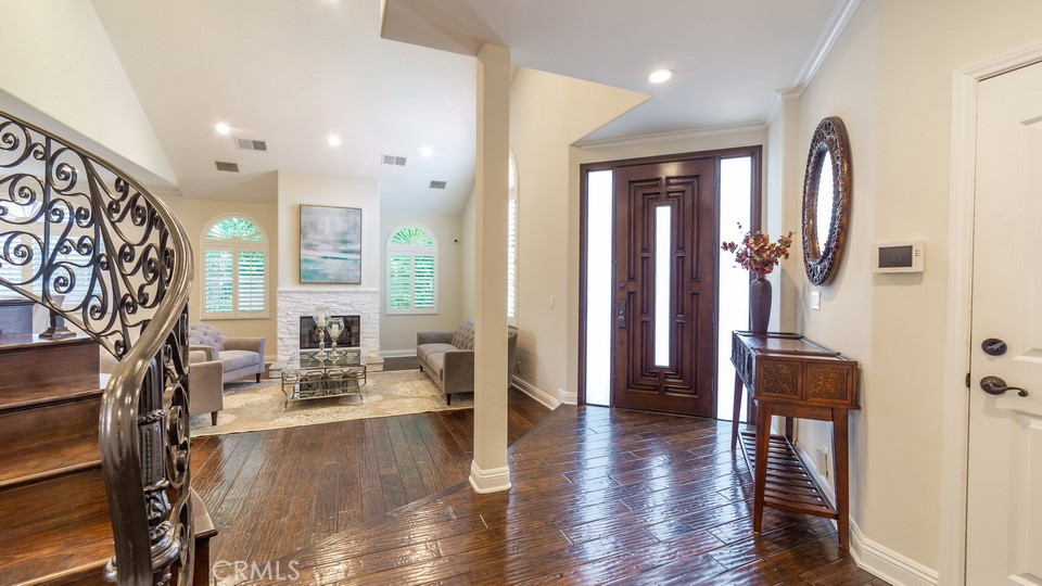 4461 Stern Avenue Sherman Oaks, CA 91423 - Photo 10 of 62 a view of a livingroom with furniture and hardwood floor