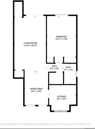 a picture of a floor plan