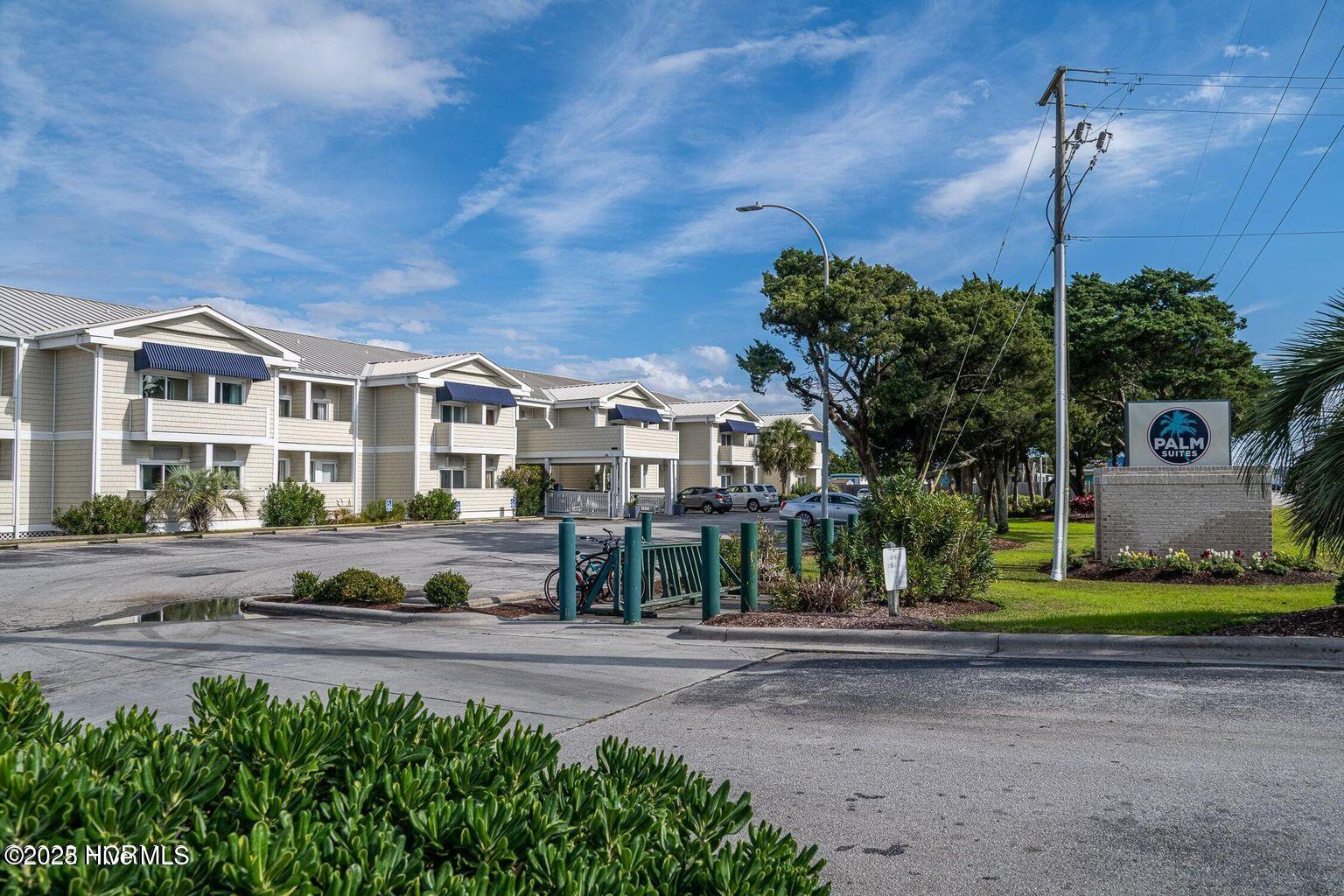 602 West Fort Macon Road, Unit 249 Atlantic Beach, NC 28512 - Photo 27 of 40 Palm Suites front Parking lot