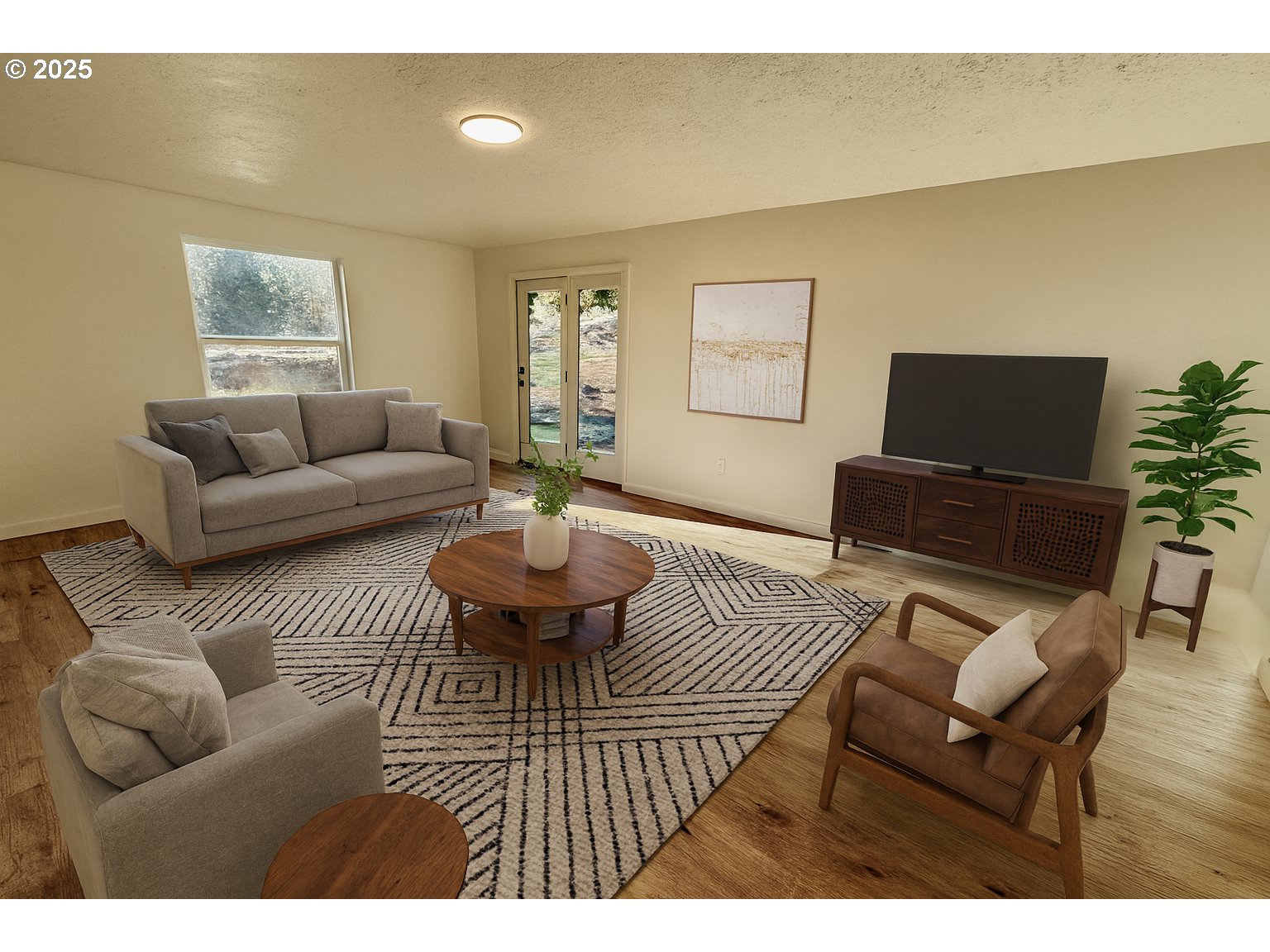73345 Apiary Road Rainier, OR 97048 - Photo 22 of 44 a living room with furniture and a flat screen tv