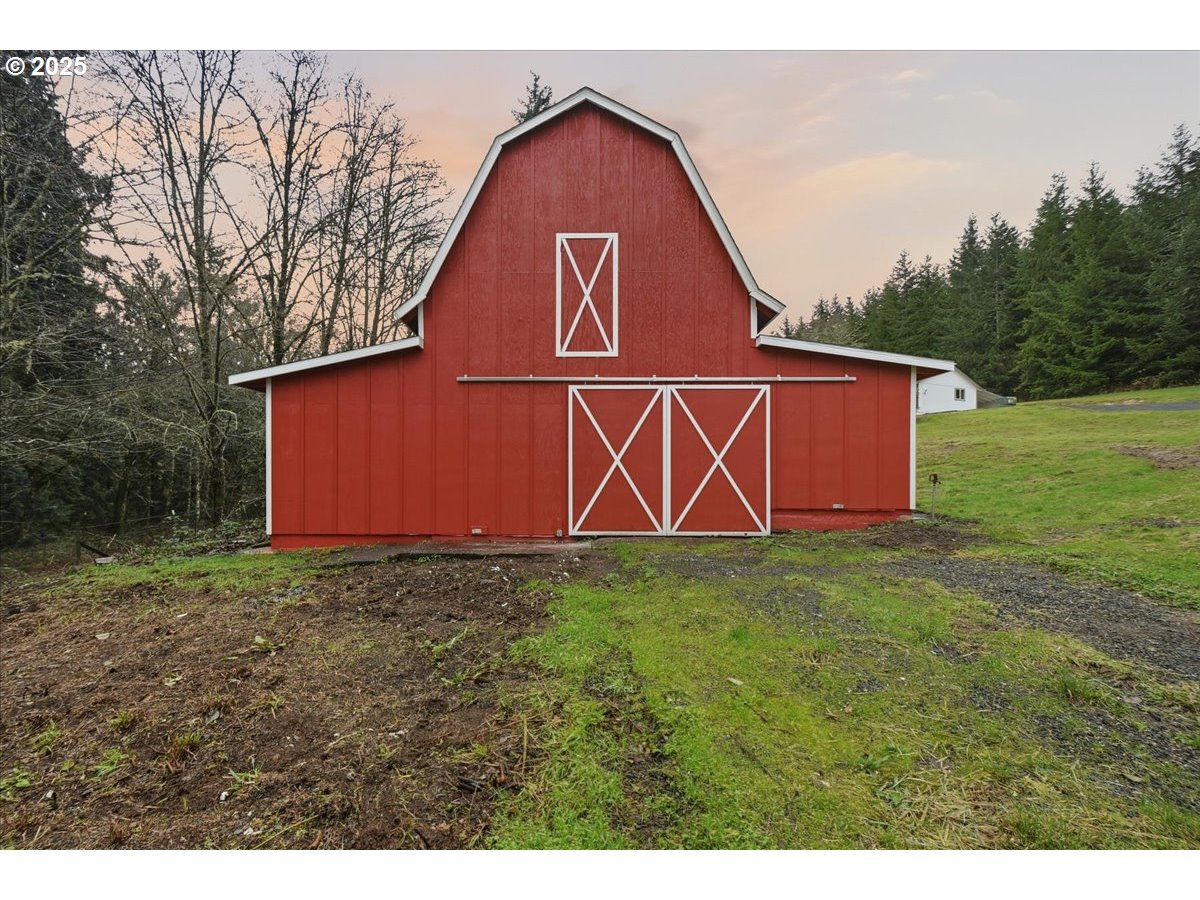 73345 Apiary Road Rainier, OR 97048 - Photo 36 of 44 a view of backyard of house