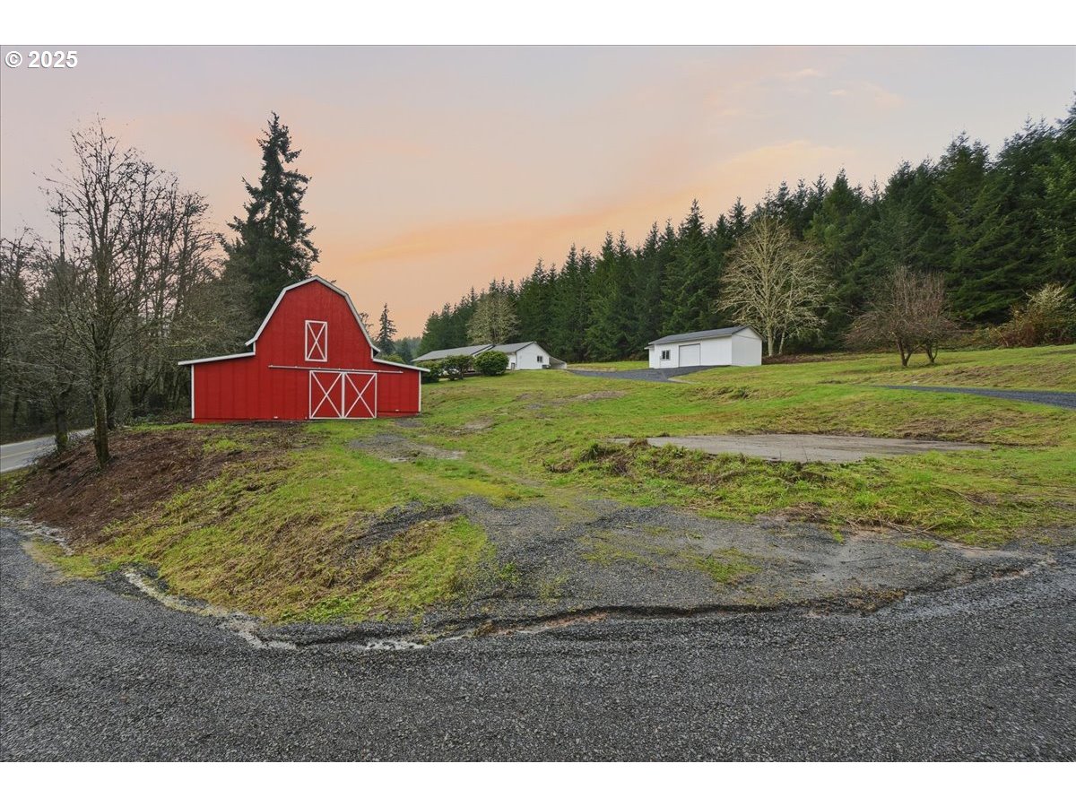 73345 Apiary Road Rainier, OR 97048 - Photo 39 of 44 a view of a backyard