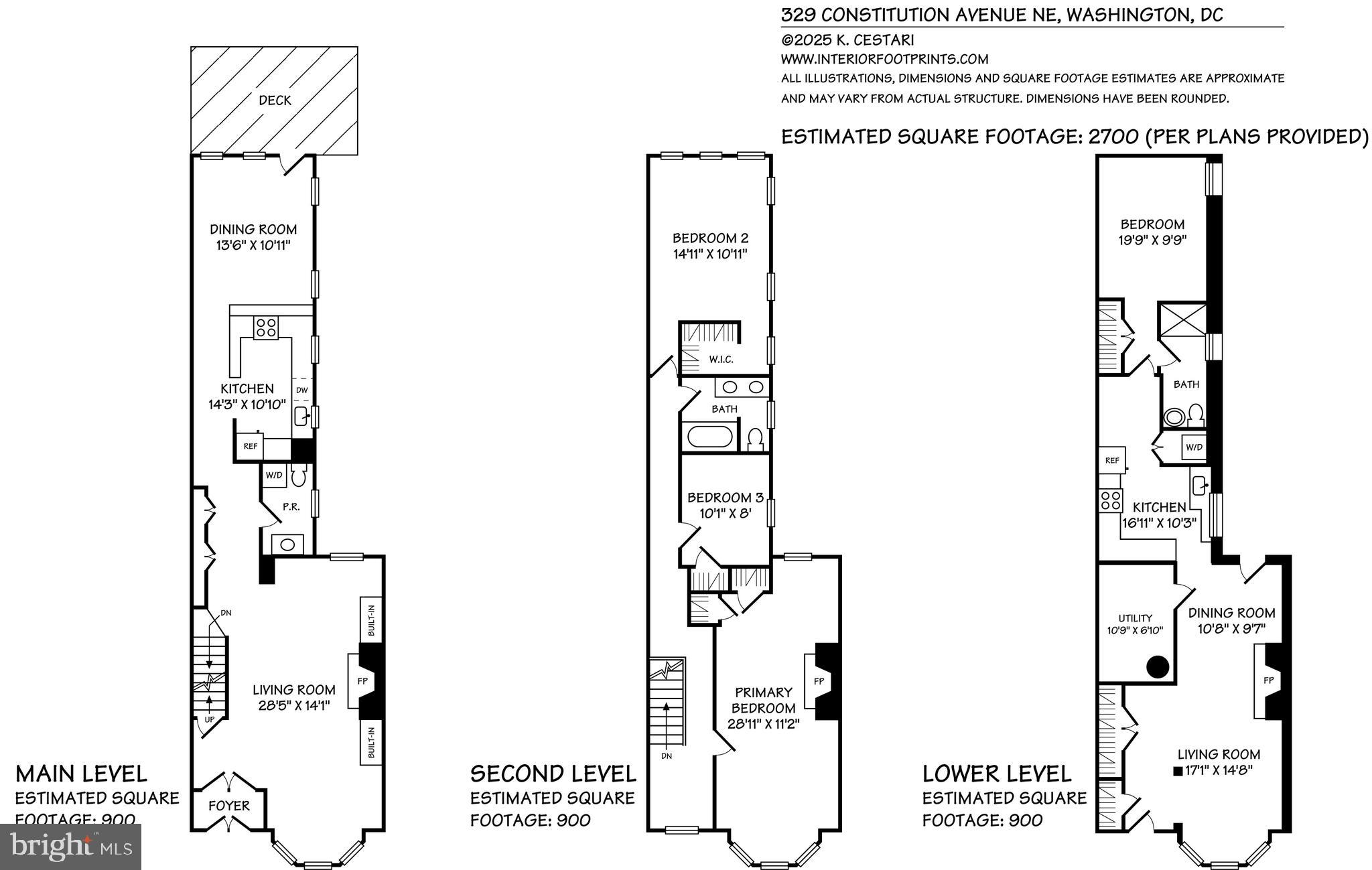 329 Constitution Avenue Northeast Washington, DC 20002 - Photo 62 of 62 Floor Plans