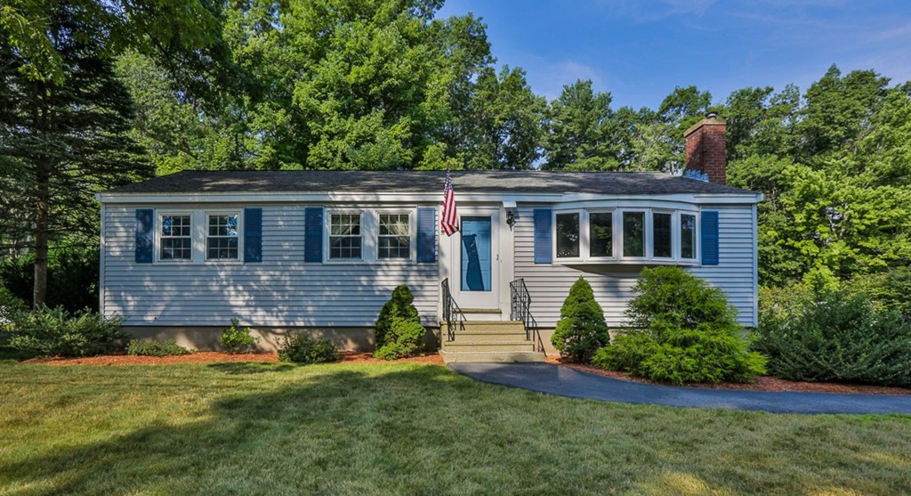 8 Walnut Road Chelmsford, MA 01824 - Photo 1 of 22 front view of house with a yard