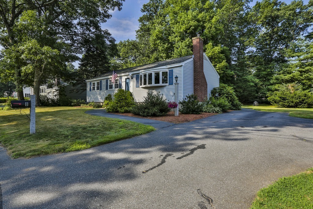 8 Walnut Road Chelmsford, MA 01824 - Photo 21 of 22 a front view of house with yard and green space