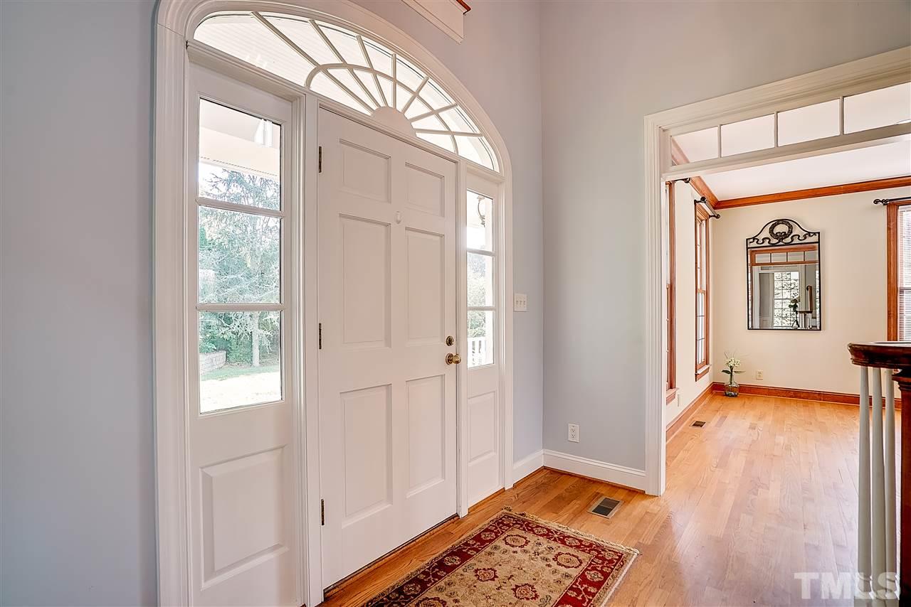 1325 Farmview Road Hillsborough, NC 27278 - Photo 4 of 25 a view of an entryway with a window