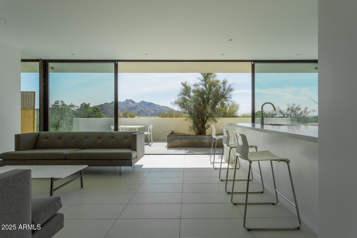 7915 East Primrose Path Carefree, AZ 85377 - Photo 47 of 55 Great Room View to Black Mountain