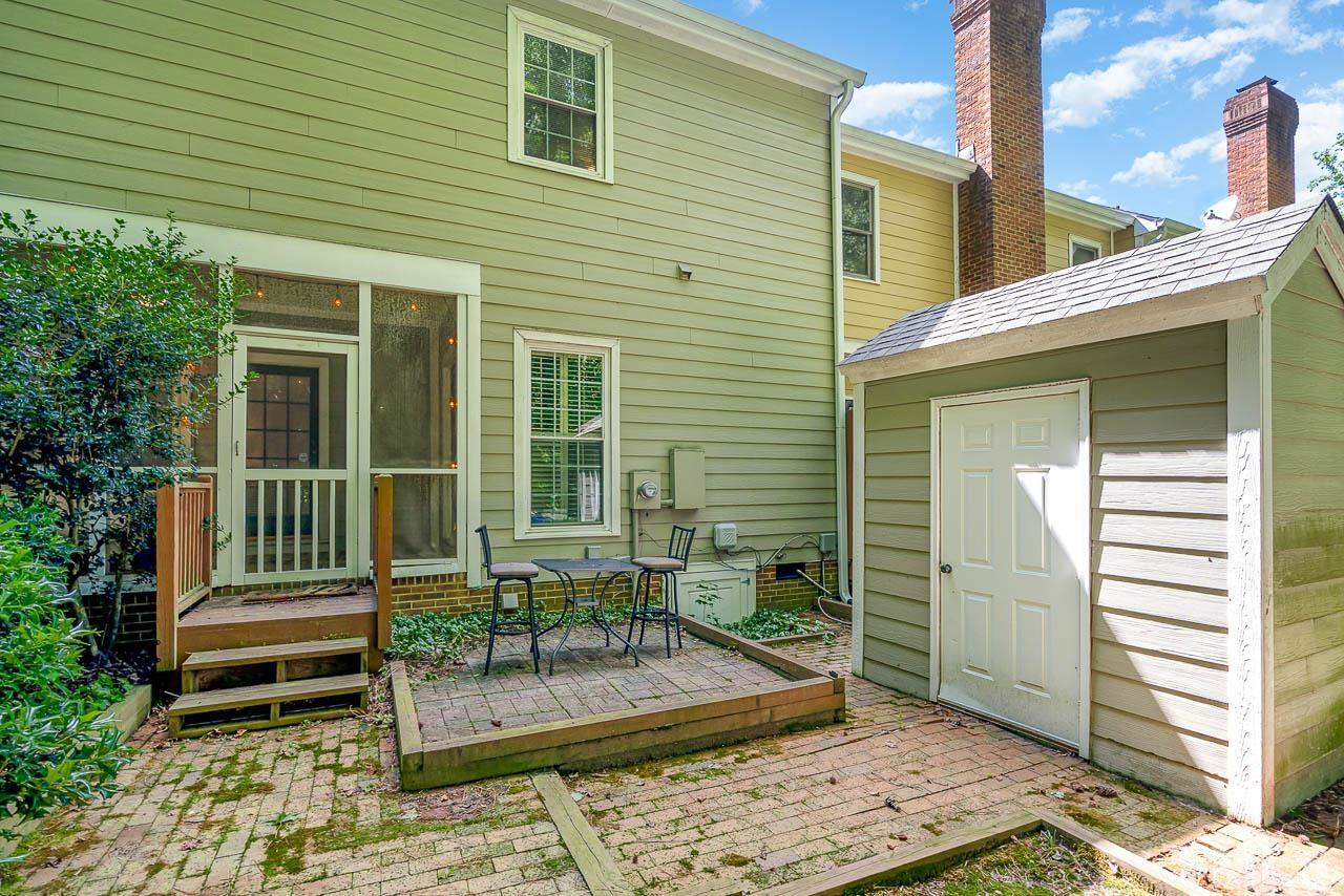738 Weathergreen Drive Raleigh, NC 27615 - Photo 26 of 31 a view of a house with small porch