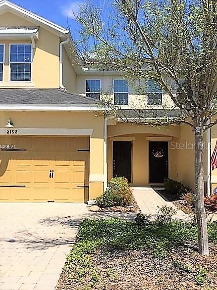 a view of a house with a outdoor space