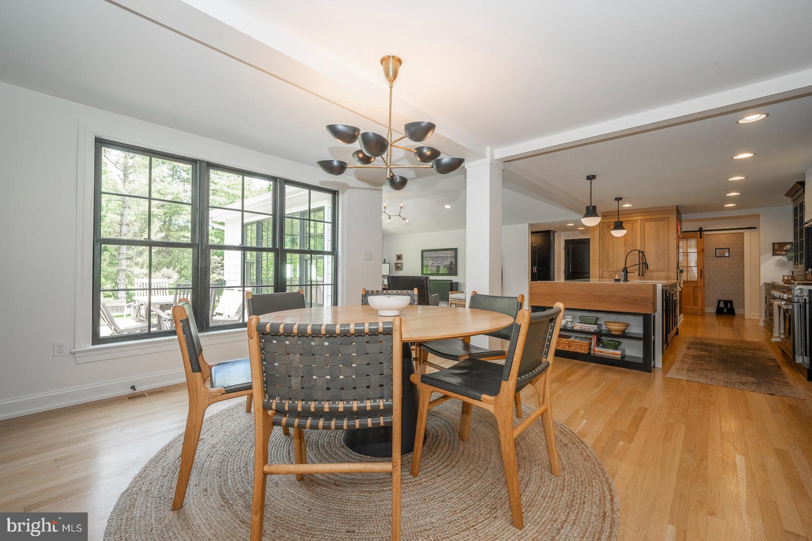 161 Hunters Lane Devon, PA 19333 - Photo 21 of 86 Dining Area open to the Kitchen & Family Room