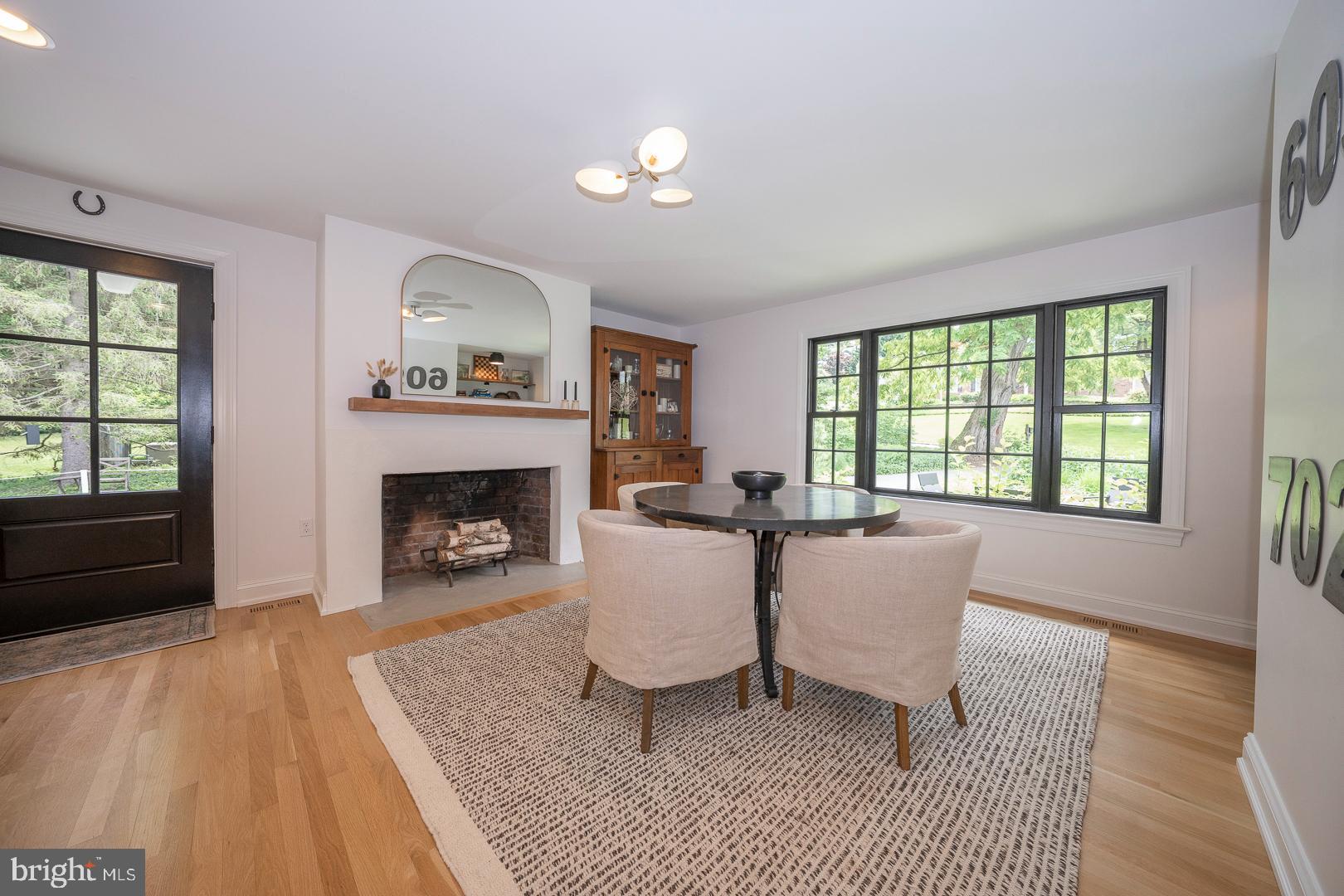 161 Hunters Lane Devon, PA 19333 - Photo 28 of 86 Activity / Game Room with Fireplace