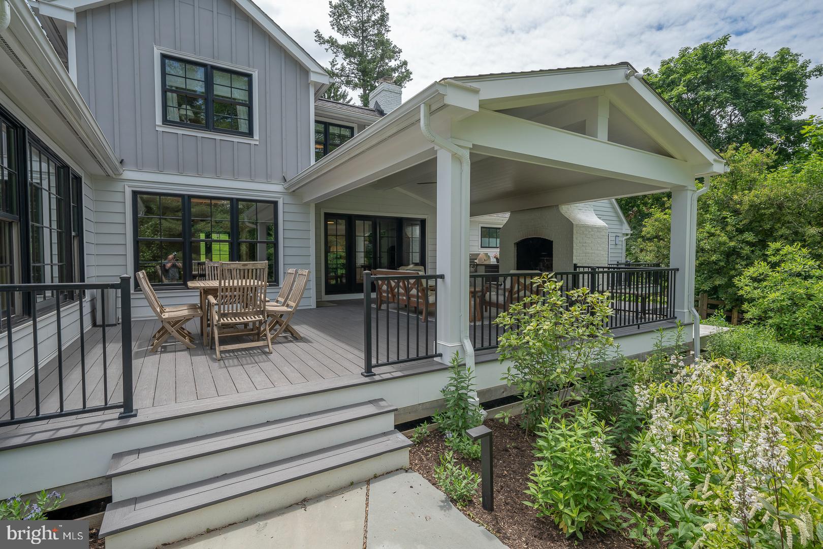161 Hunters Lane Devon, PA 19333 - Photo 73 of 86 Outdoor Dining & Covered Lounge area