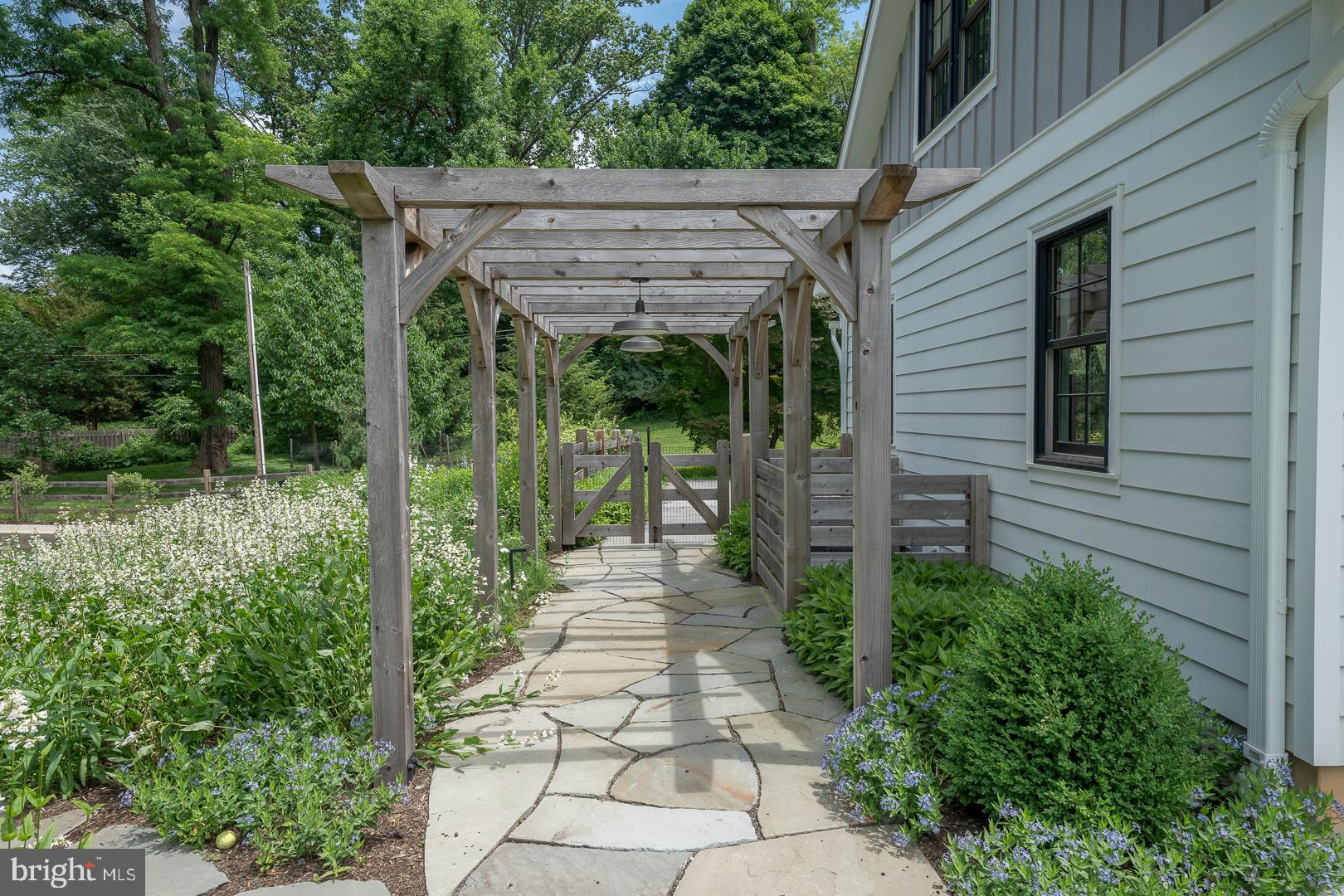 161 Hunters Lane Devon, PA 19333 - Photo 78 of 86 Pergola covered walkways