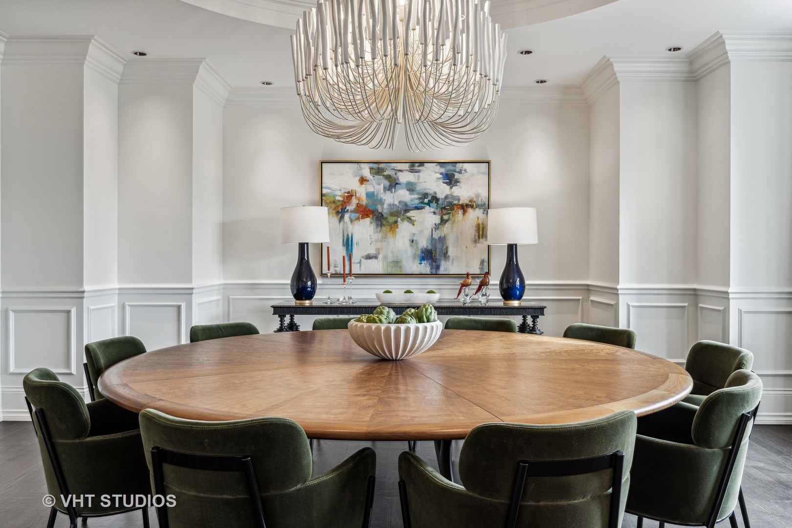 375 Old Farm Road Northfield, IL 60093 - Photo 12 of 78 a dining room with furniture and window