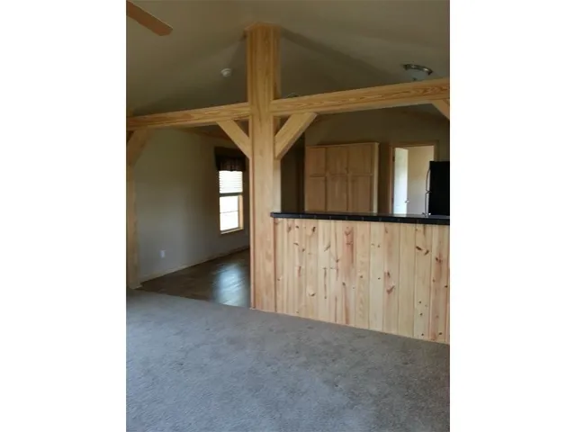 a view of an entryway door