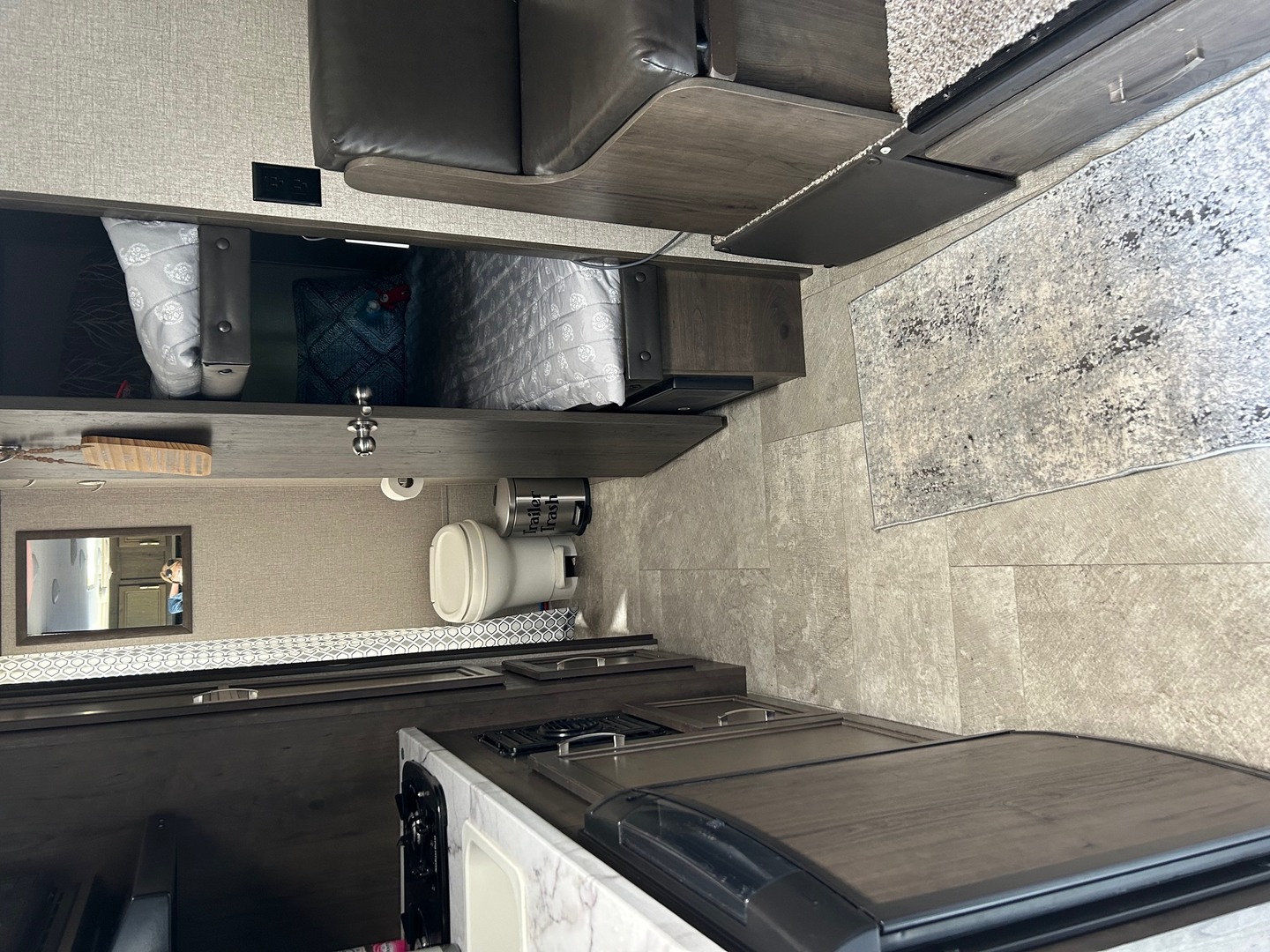 13-93 Woodhaven Sublette, IL 61367 - Photo 6 of 11 a stove top oven sitting inside of a kitchen