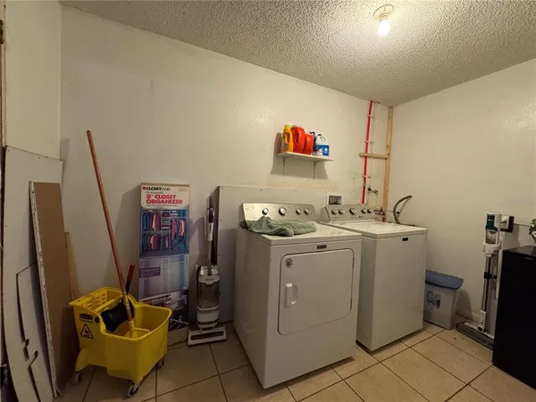 a room with storage and utility