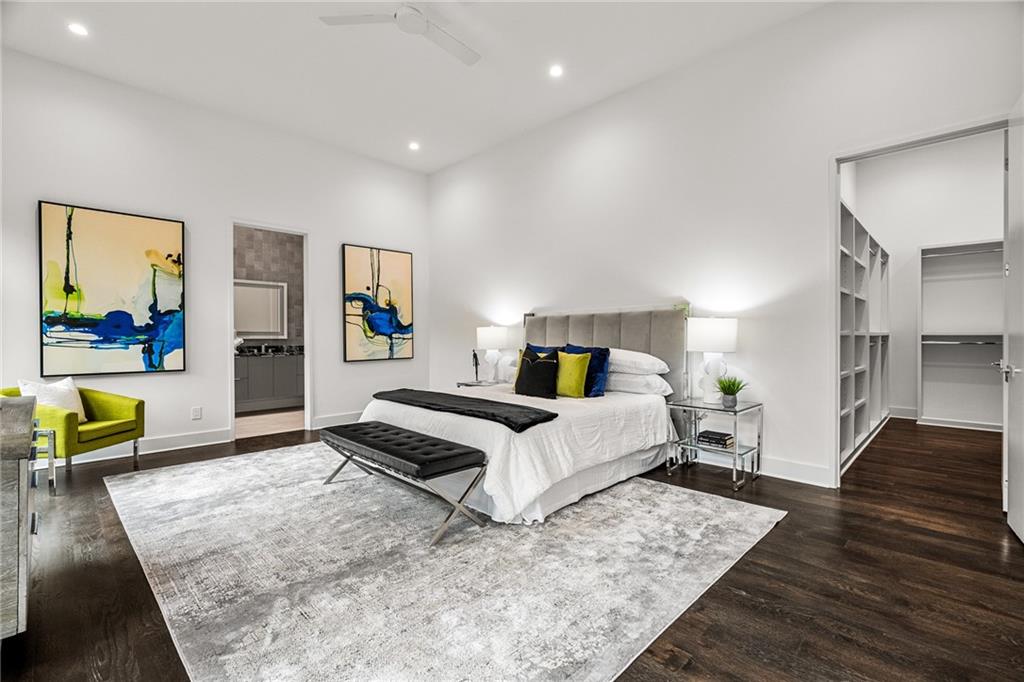 19 Spruell Springs Road Atlanta, GA 30342 - Photo 13 of 36 a bedroom with a bed and a couch