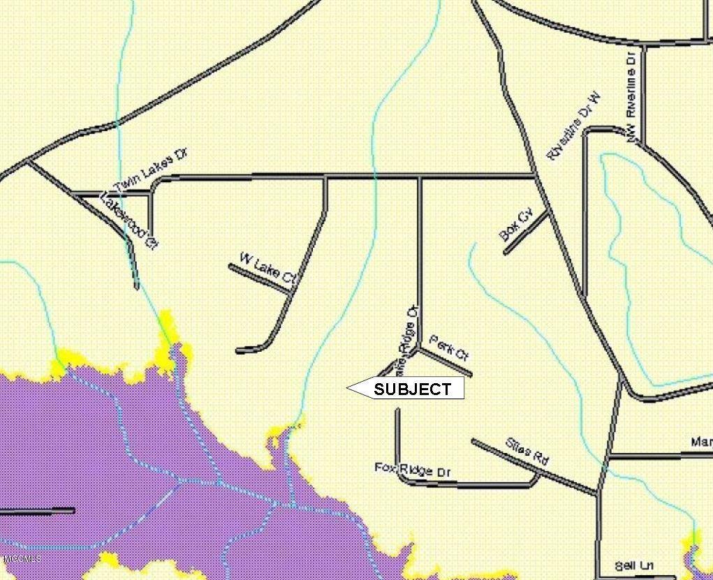 0 Lake Ridge Drive Saucier, MS 39574 - Photo 8 of 12 Lake Ridge Map View