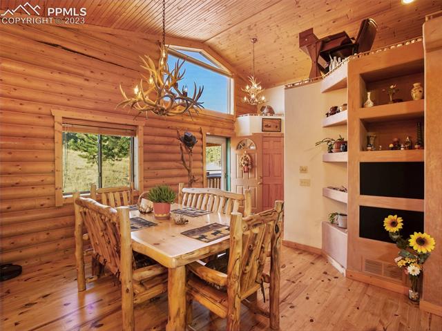 656 Witcher Mtn. Road Guffey, CO 80820 - Photo 1 of 3 Dining Area.