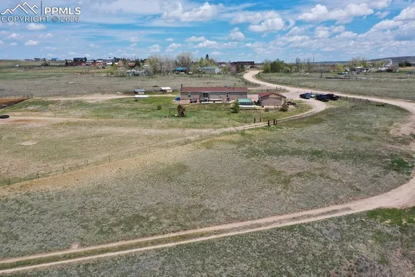 a view of a lake with houses