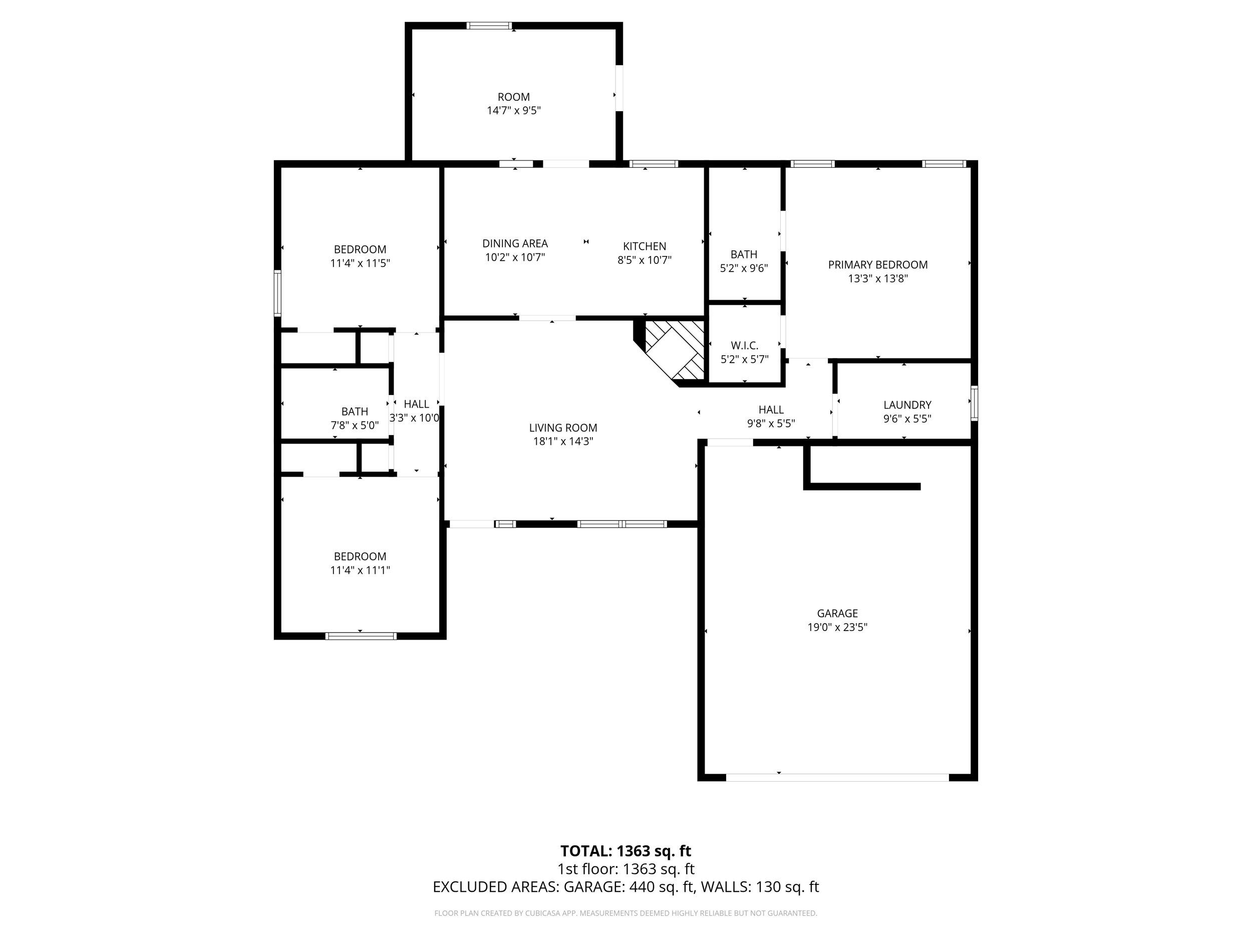 699 Colony Circle Fort Oglethorpe, GA 30742 - Photo 24 of 25 Floorplan