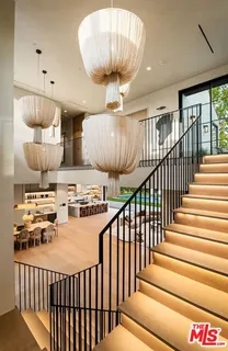 a kitchen with lots of appliances