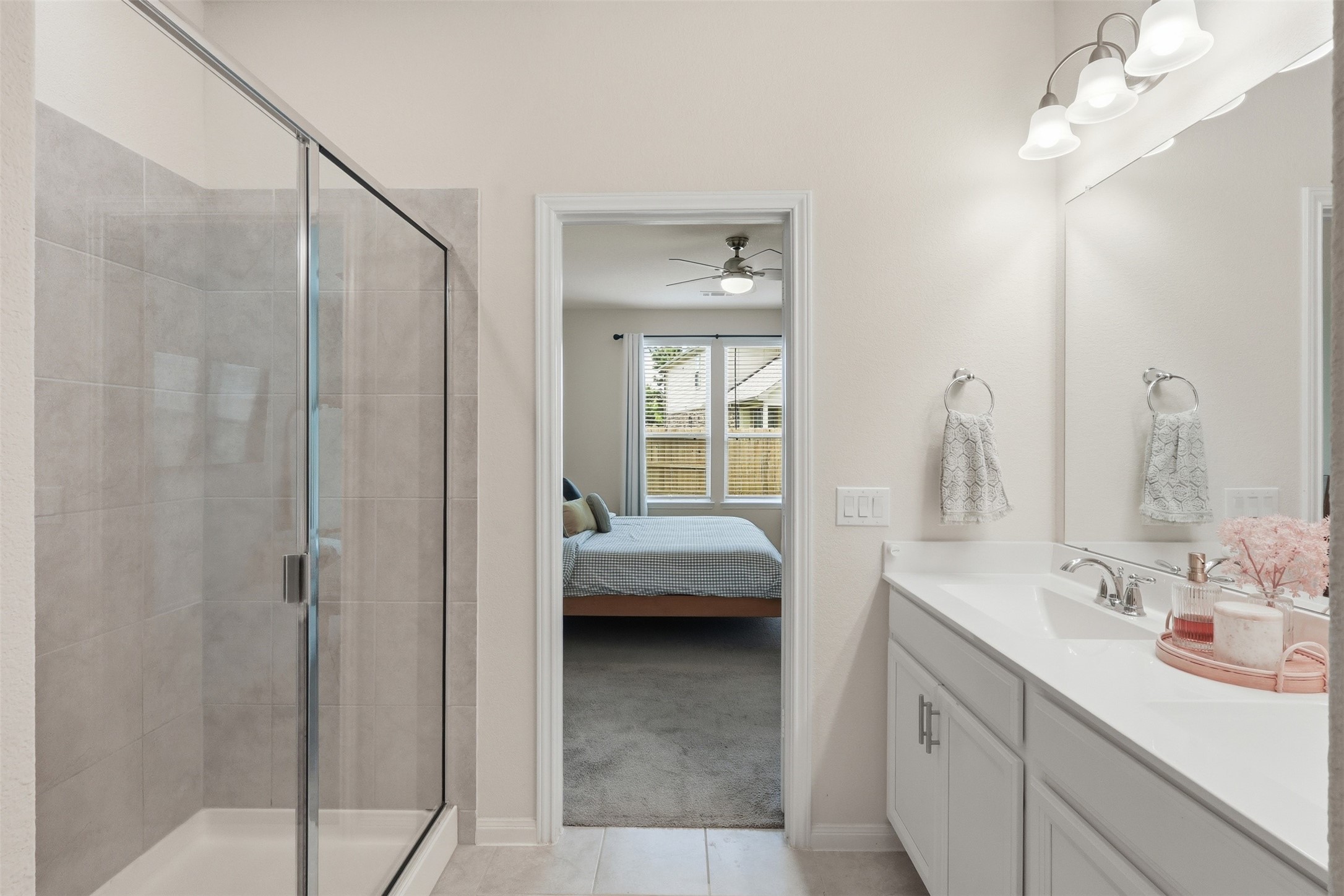 9739 Birdsnest Court Spring, TX 77379 - Photo 19 of 38 Another view of the primary bathroom.